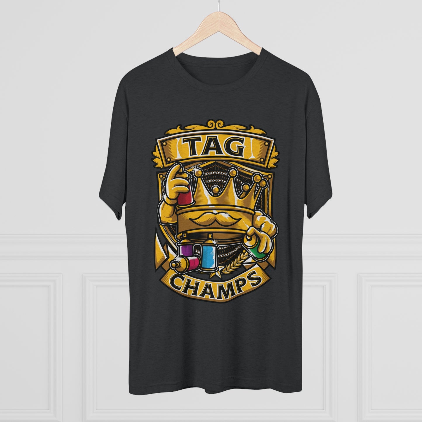 TAG CHAMPS - PREMIUM SOFT - Unisex Tri-Blend Crew Tee (Next Level 6010)