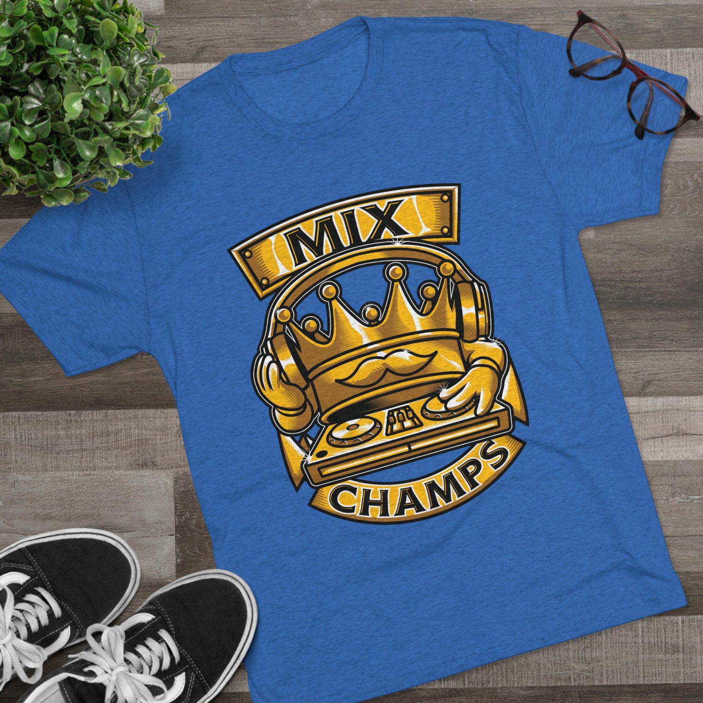 MIX CHAMPS - PREMIUM SOFT - Unisex Tri-Blend Crew Tee (Next Level 6010)