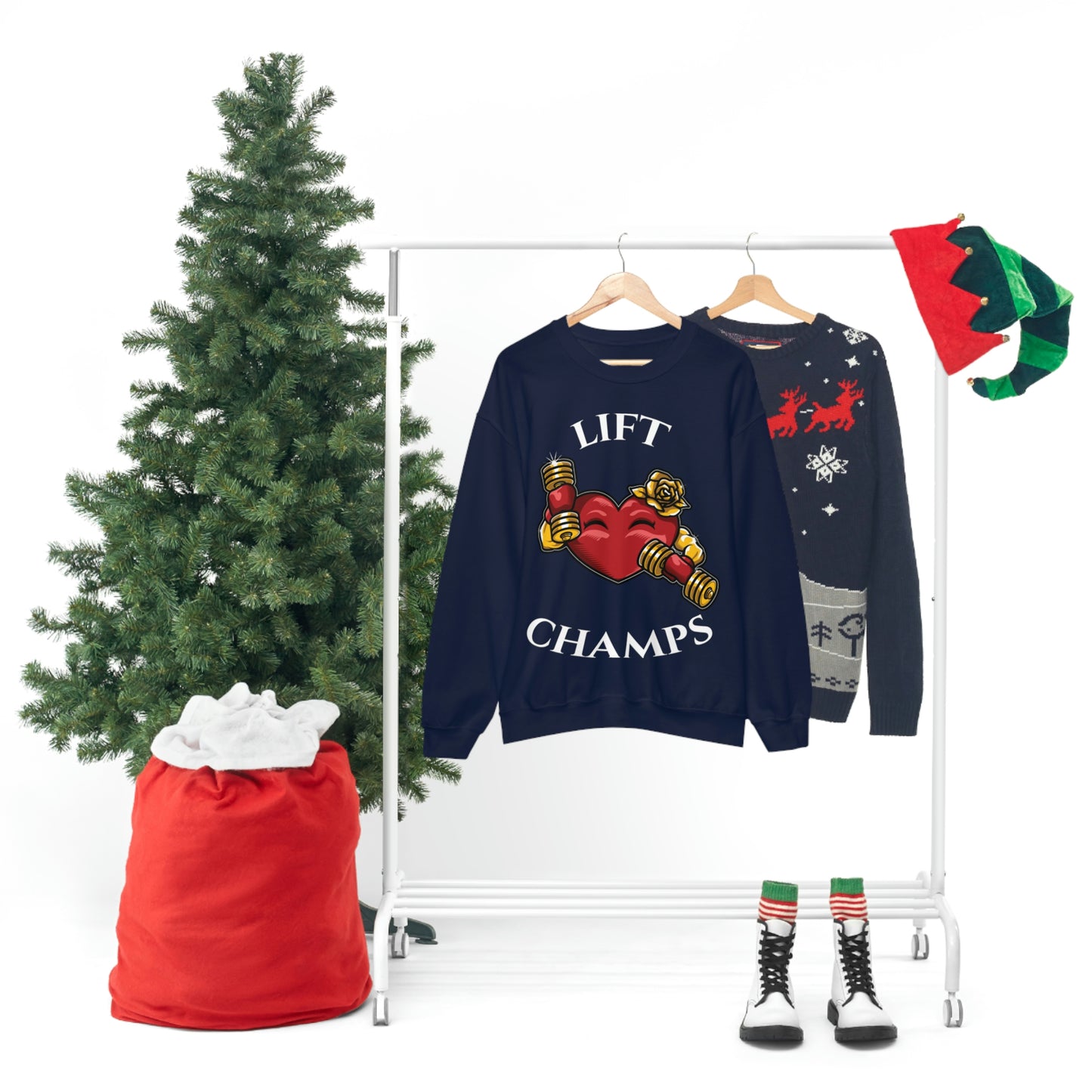 Lift Champs! - Unisex Heavy Blend™ Crewneck Sweatshirt