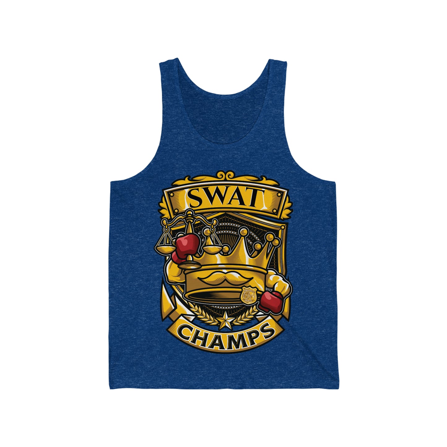 SWAT CHAMPS - PREMIUM SOFT - Unisex Jersey Tank (Bella+Canvas 3480)