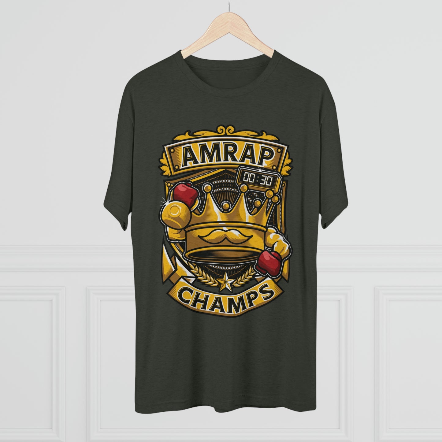 AMRAP CHAMPS - PREMIUM SOFT - Unisex Tri-Blend Crew Tee (Next Level 6010)