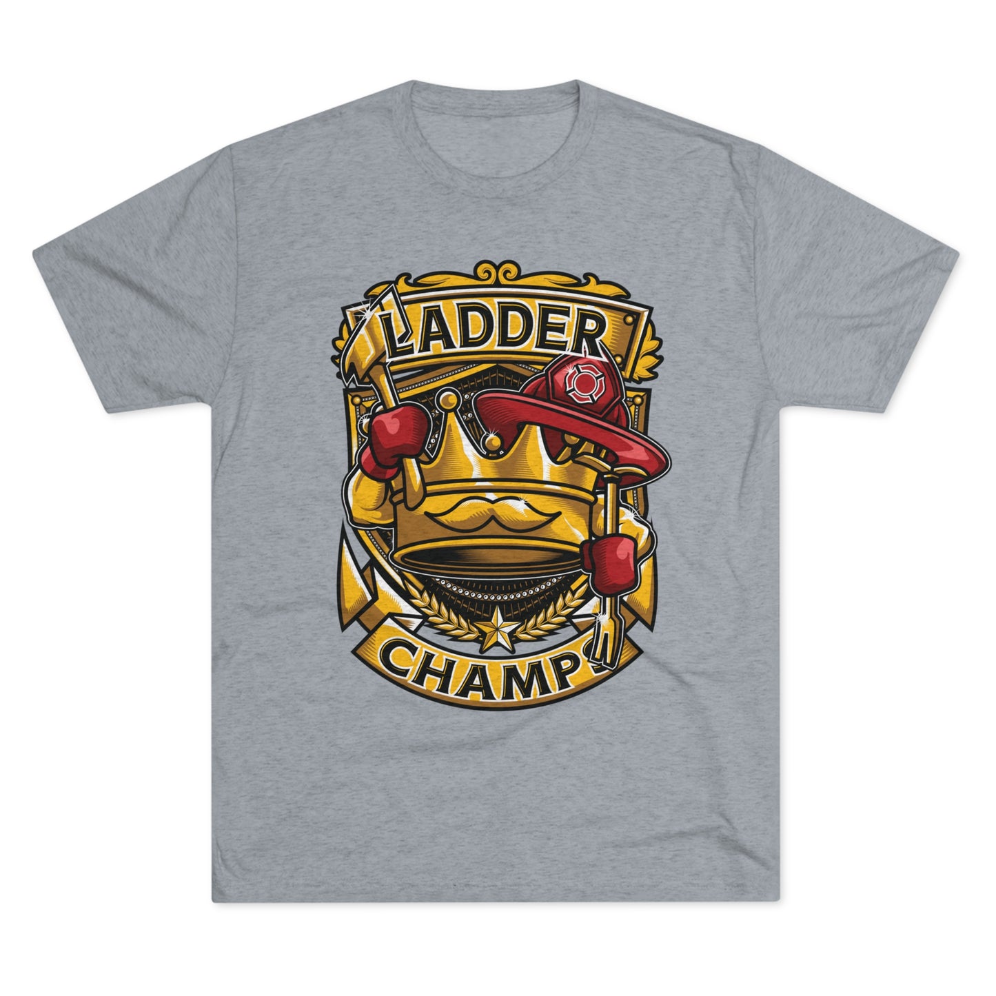 LADDER CHAMPS - PREMIUM SOFT - Unisex Tri-Blend Crew Tee (Next Level 6010)