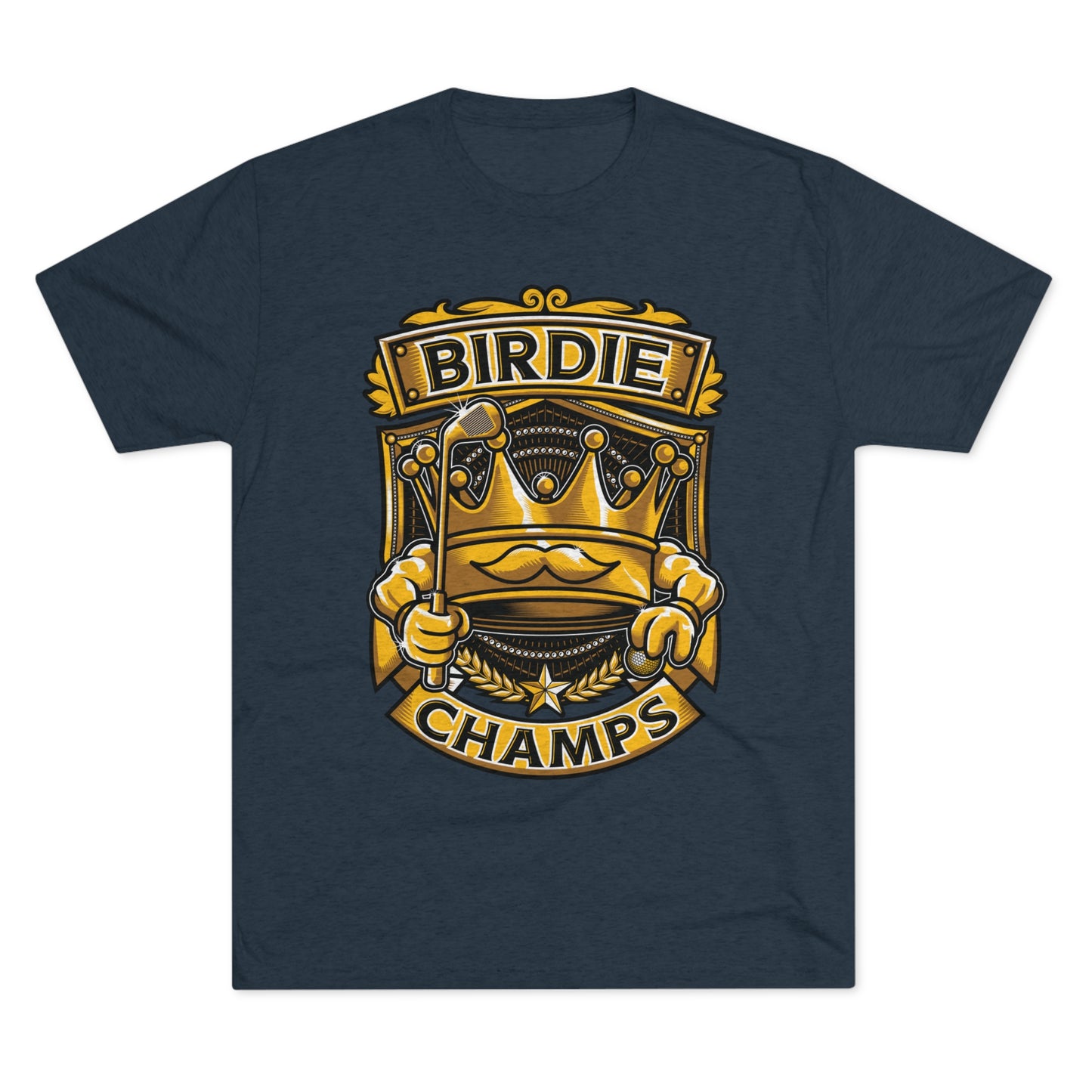 BIRDIE CHAMPS - PREMIUM SOFT - Unisex Tri-Blend Crew Tee (Next Level 6010)