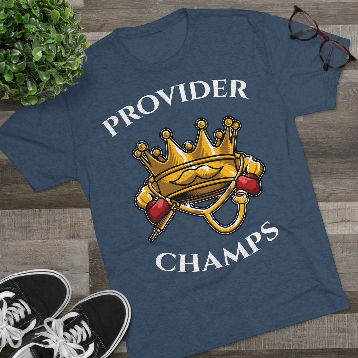 PROVIDER CHAMPS - PREMIUM SOFT - Unisex Tri-Blend Crew Tee (Next Level 6010)
