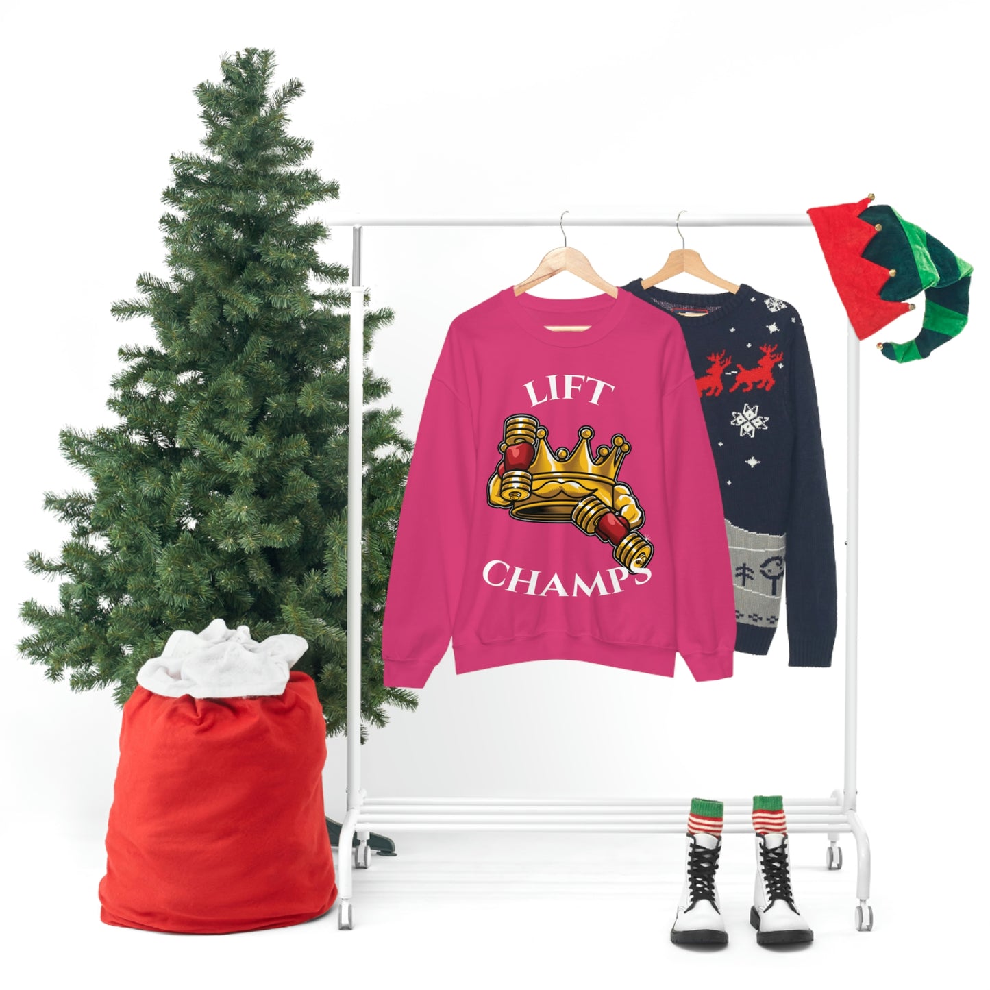 Lift Champs! - Unisex Heavy Blend™ Crewneck Sweatshirt