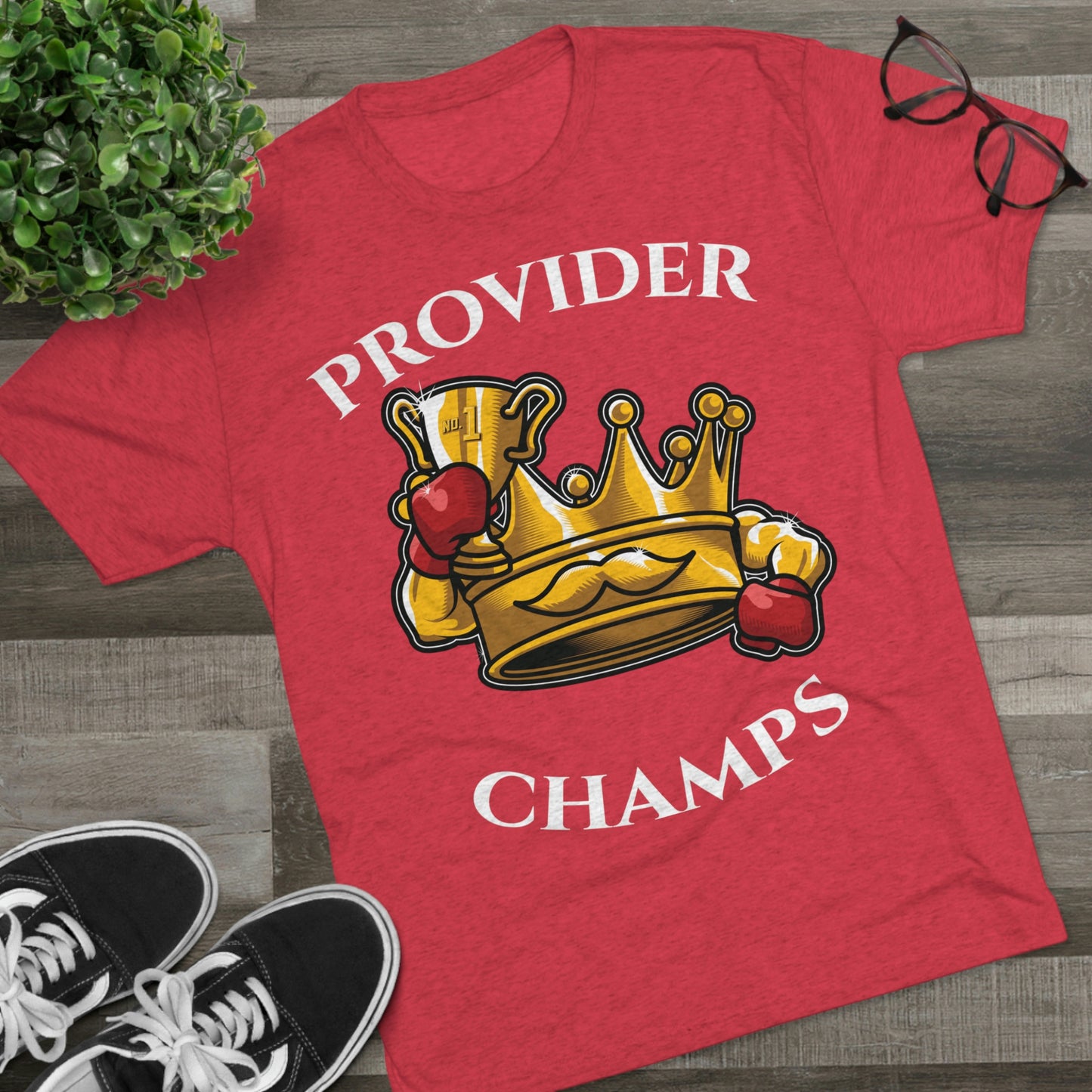 PROVIDER CHAMPS (Alternate Design) - PREMIUM SOFT - Unisex Tri-Blend Crew Tee (Next Level 6010)