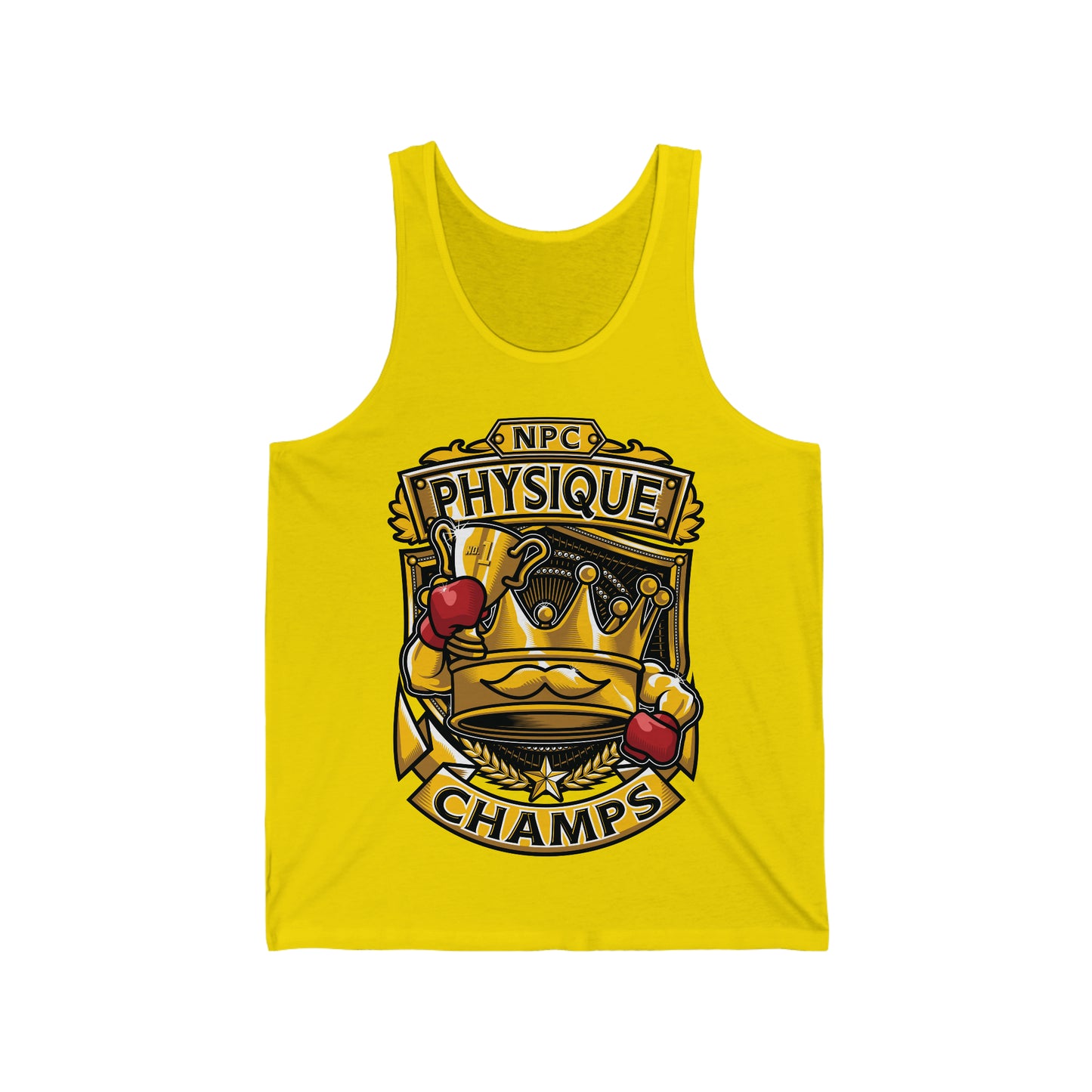 NPC PHYSIQUE CHAMPS - PREMIUM SOFT - Unisex Jersey Tank (Bella+Canvas 3480)
