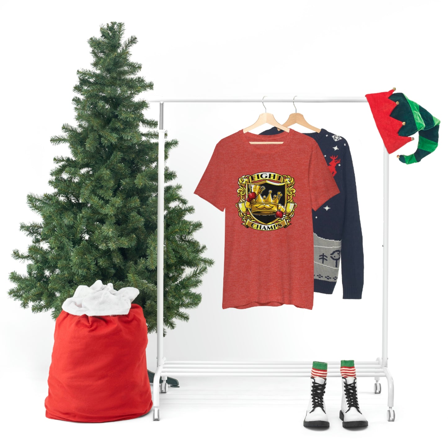 Fight Champs! Unisex Jersey Short Sleeve Tee (Bella+Canvas)