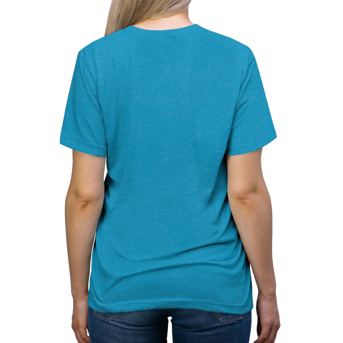 'I wonder if tacos think about me too?' - PREMIUM SOFT - Unisex Triblend Tee (Bella+Canvas 3413)