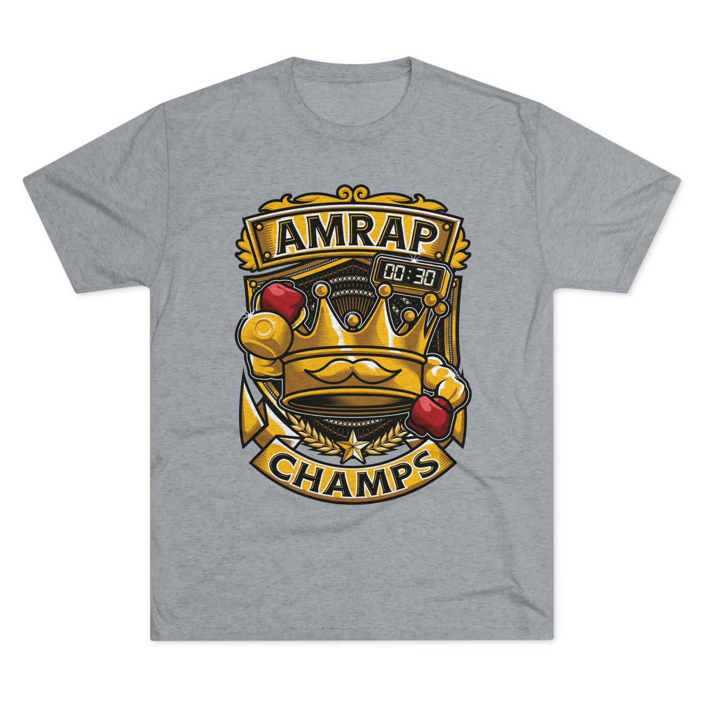 AMRAP CHAMPS - PREMIUM SOFT - Unisex Tri-Blend Crew Tee (Next Level 6010)