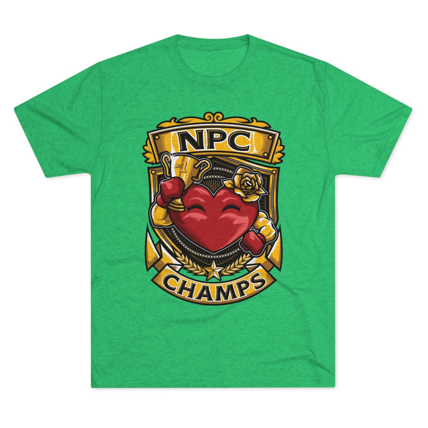 NPC CHAMPS - PREMIUM SOFT - Unisex Tri-Blend Crew Tee (Next Level 6010)