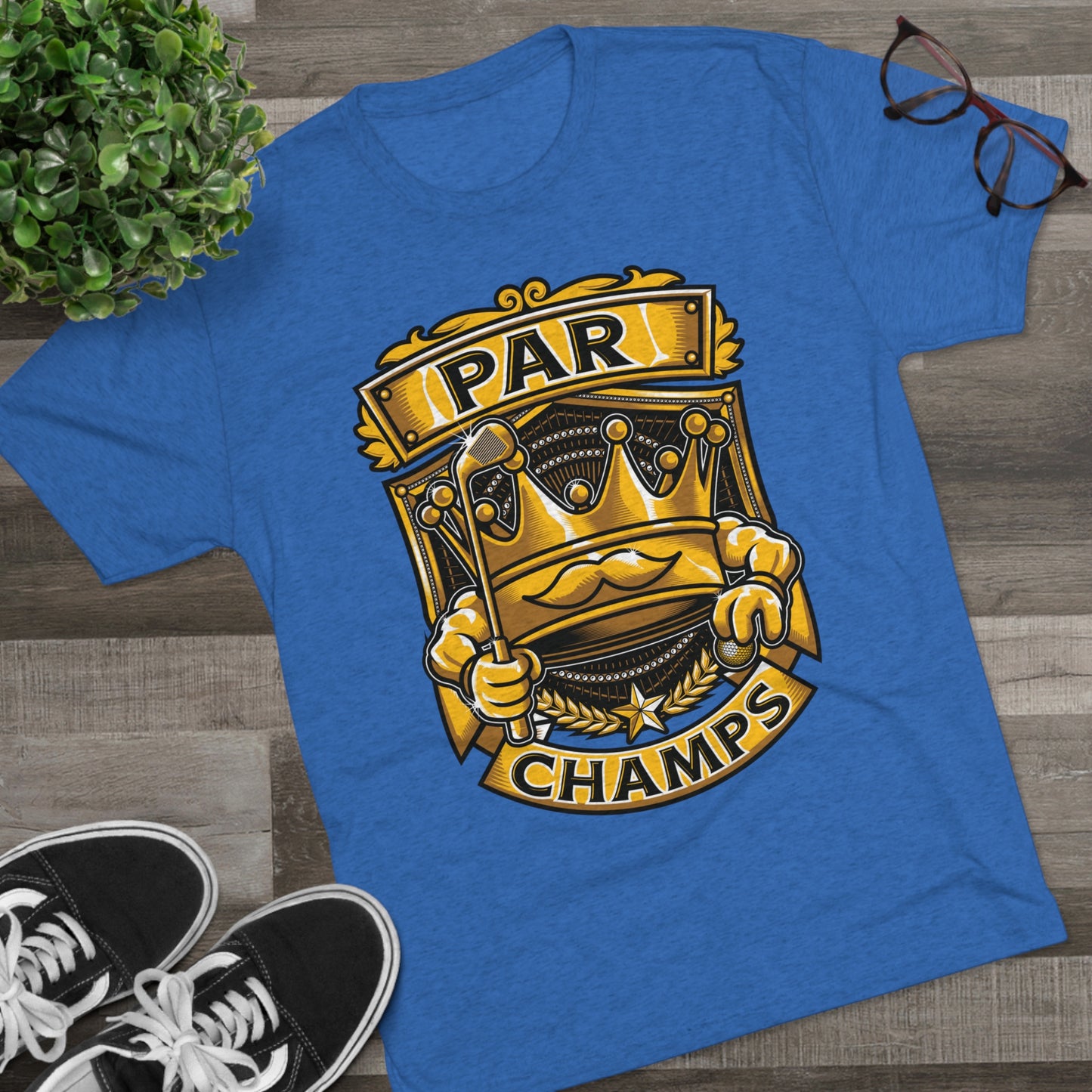 PAR CHAMPS - PREMIUM SOFT - Unisex Tri-Blend Crew Tee (Next Level 6010)