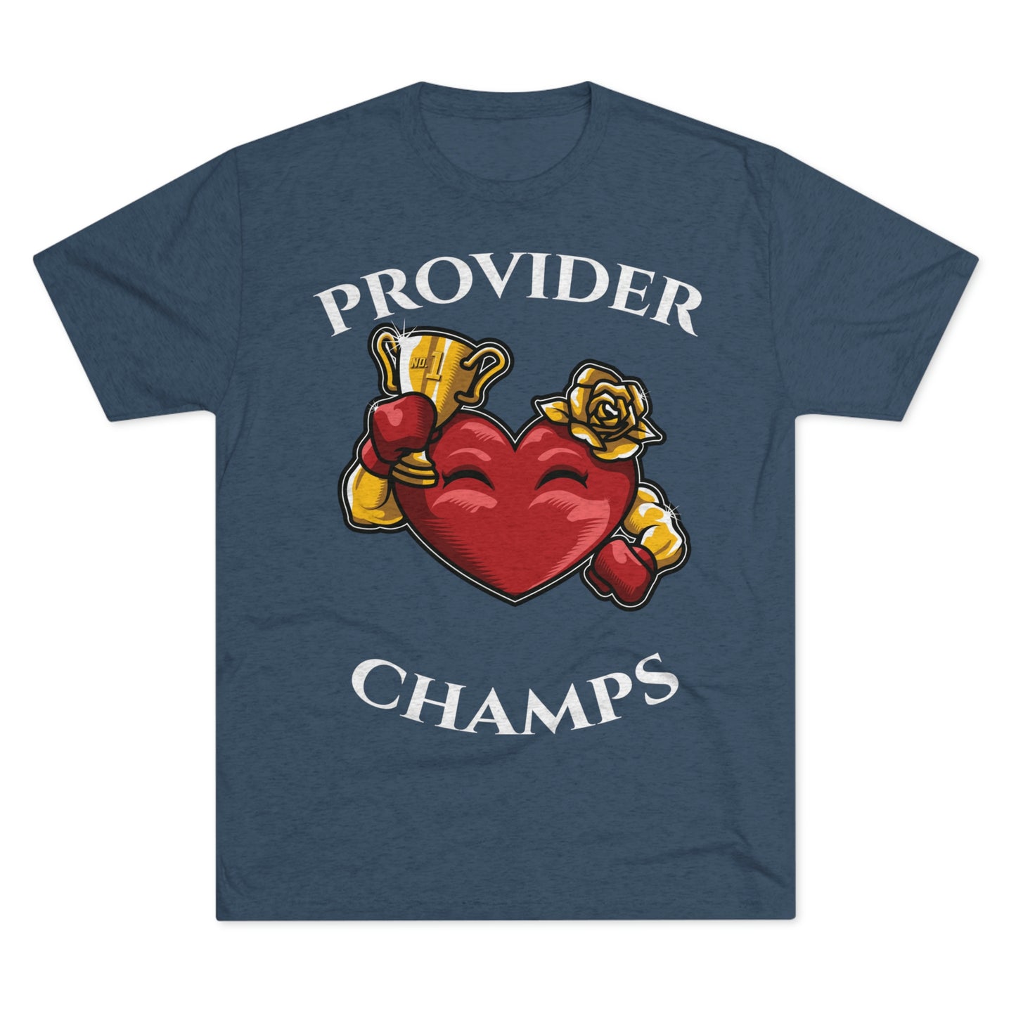 PROVIDER CHAMPS (Alternate Logo) - PREMIUM SOFT - Unisex Tri-Blend Crew Tee (Next Level 6010)