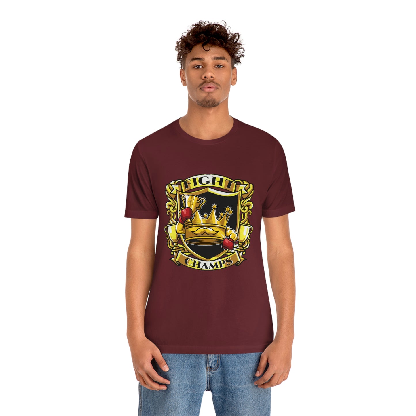 Fight Champs! Unisex Jersey Short Sleeve Tee (Bella+Canvas)