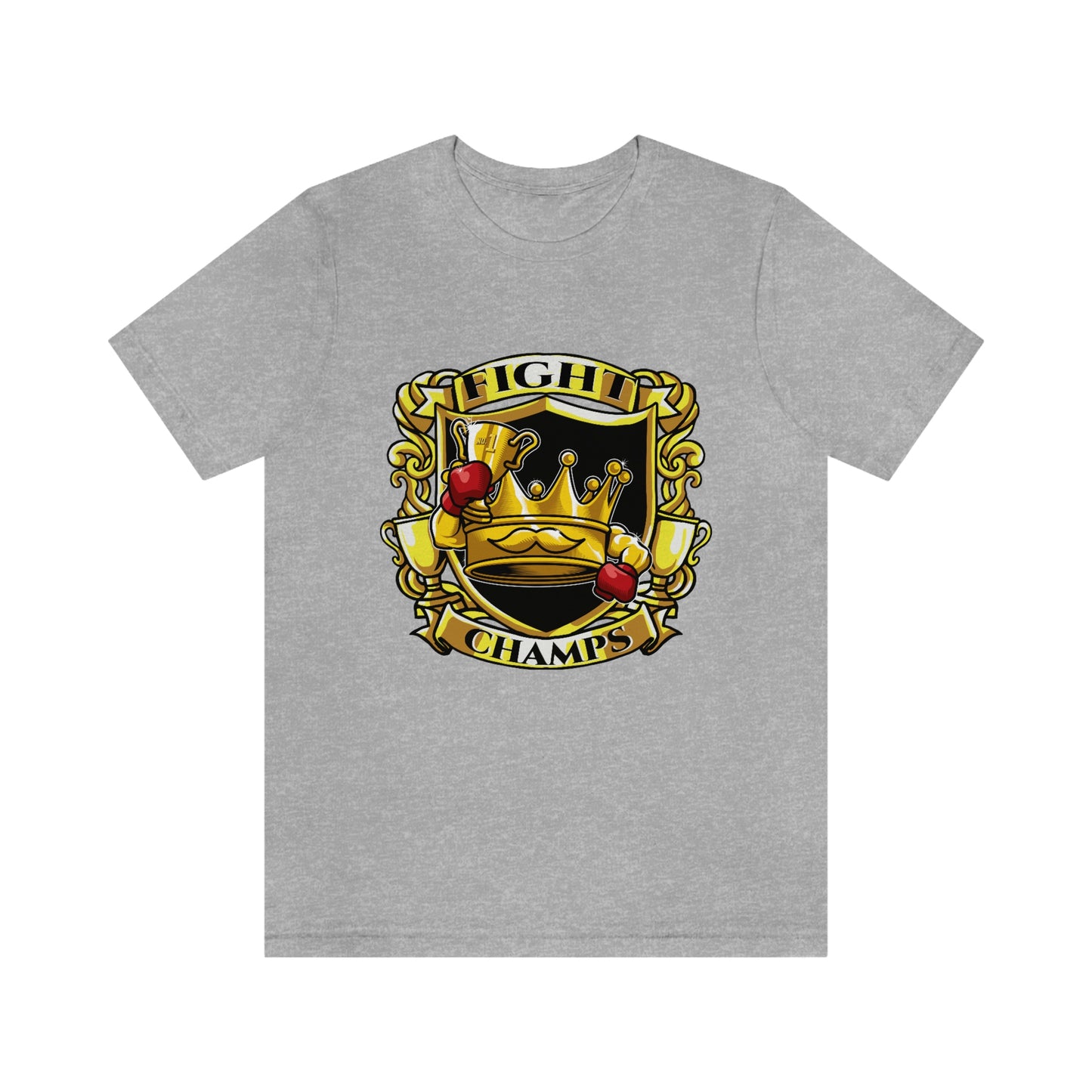 Fight Champs! Unisex Jersey Short Sleeve Tee (Bella+Canvas)