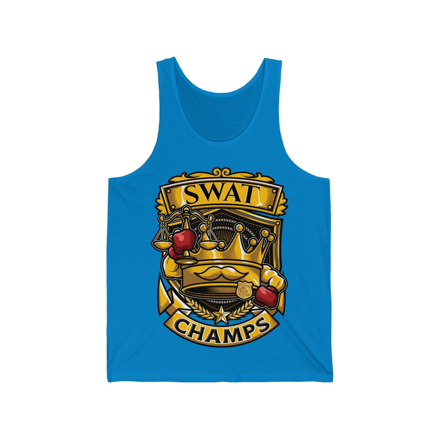 SWAT CHAMPS - PREMIUM SOFT - Unisex Jersey Tank (Bella+Canvas 3480)