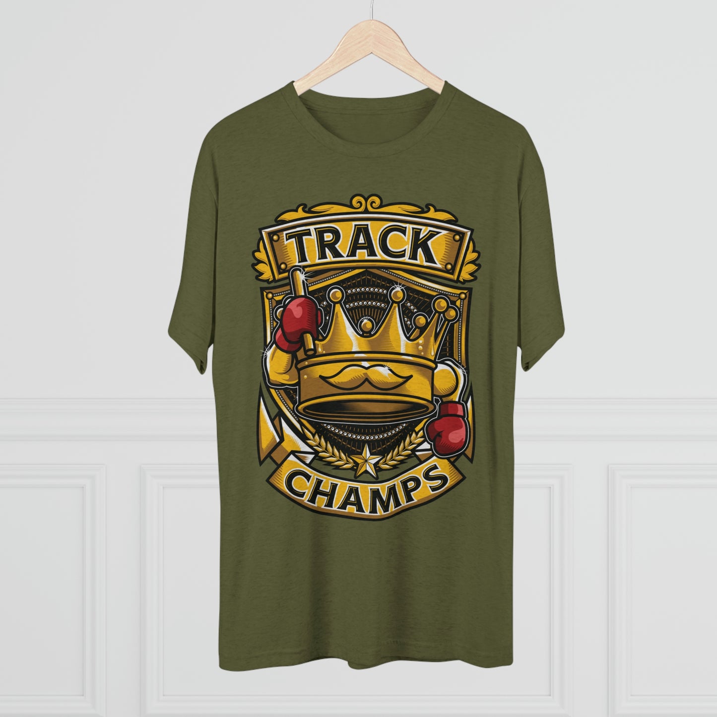 TRACK CHAMPS - PREMIUM SOFT - Unisex Tri-Blend Crew Tee (Next Level 6010)