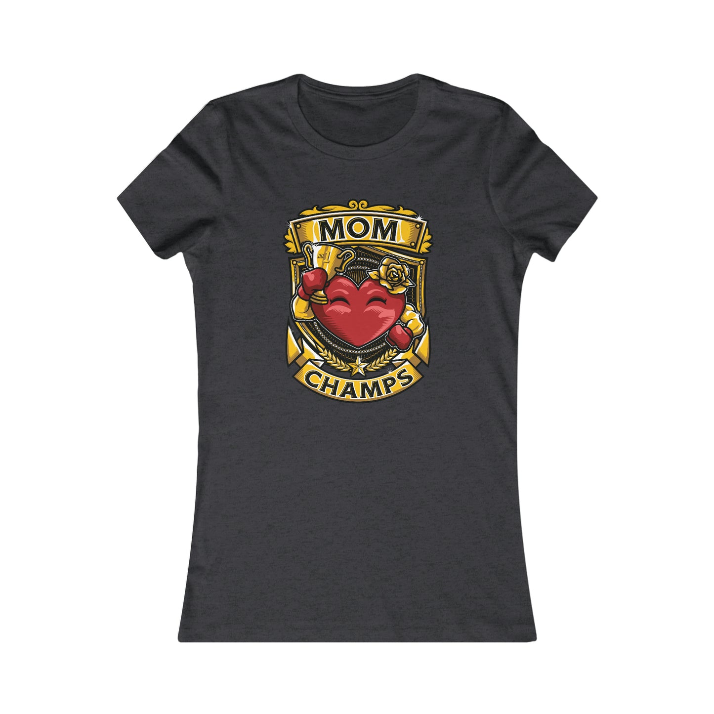 Mom Champs! Women's Favorite Tee (Bella+Canva)