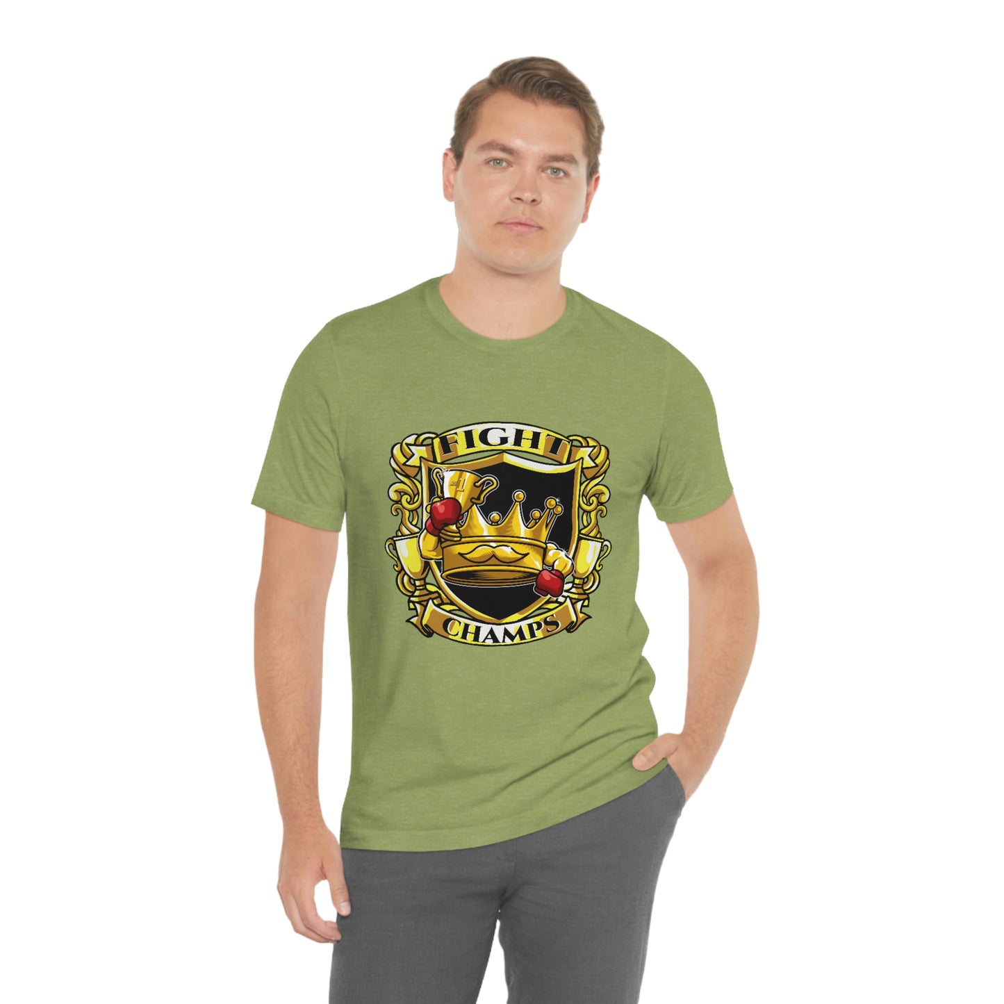Fight Champs! Unisex Jersey Short Sleeve Tee (Bella+Canvas)