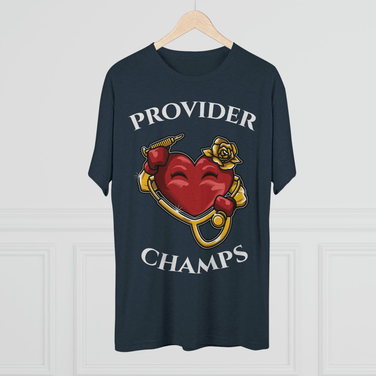 PROVIDER CHAMPS - PREMIUM SOFT - Unisex Tri-Blend Crew Tee (Next Level 6010)