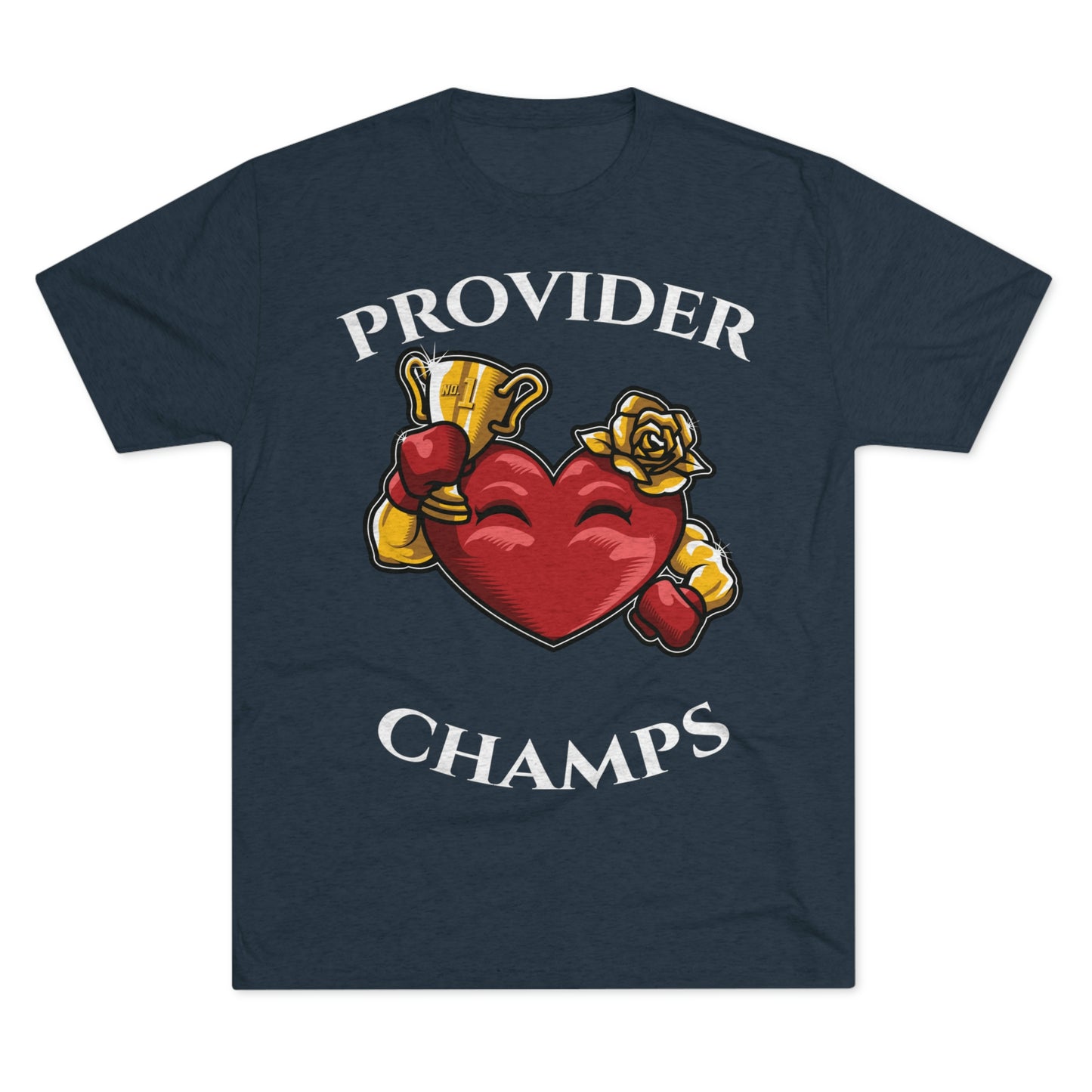 PROVIDER CHAMPS (Alternate Logo) - PREMIUM SOFT - Unisex Tri-Blend Crew Tee (Next Level 6010)
