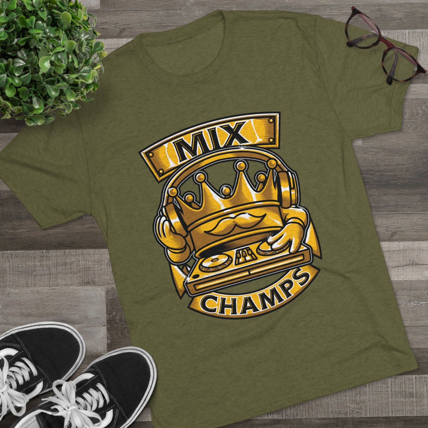MIX CHAMPS - PREMIUM SOFT - Unisex Tri-Blend Crew Tee (Next Level 6010)