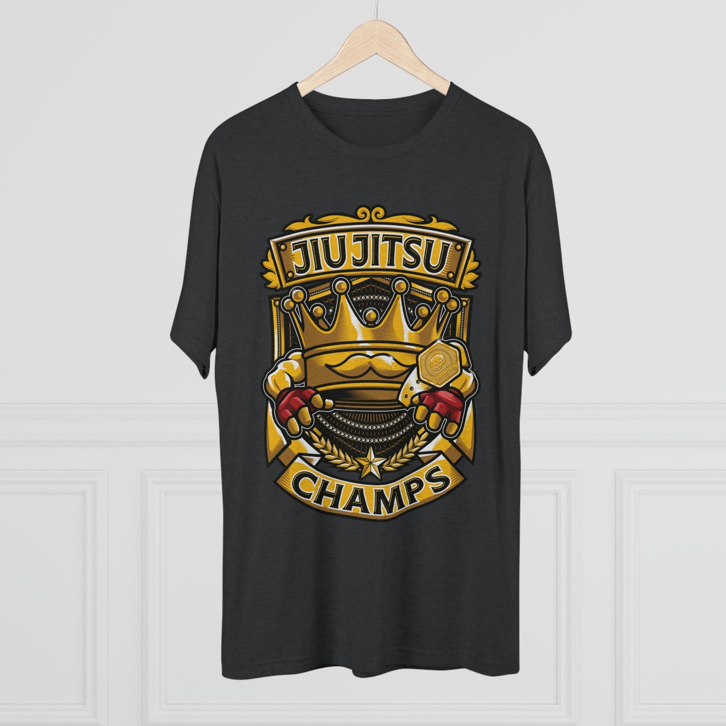 JIUJITSU CHAMPS - PREMIUM SOFT - Unisex Tri-Blend Crew Tee (Next Level 6010)