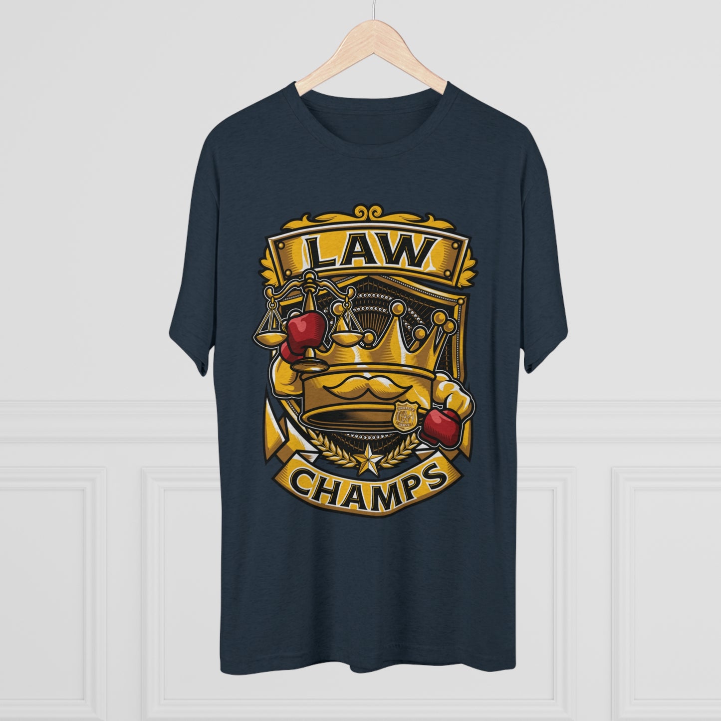 LAW CHAMPS - PREMIUM SOFT - Unisex Tri-Blend Crew Tee (Next Level 6010)
