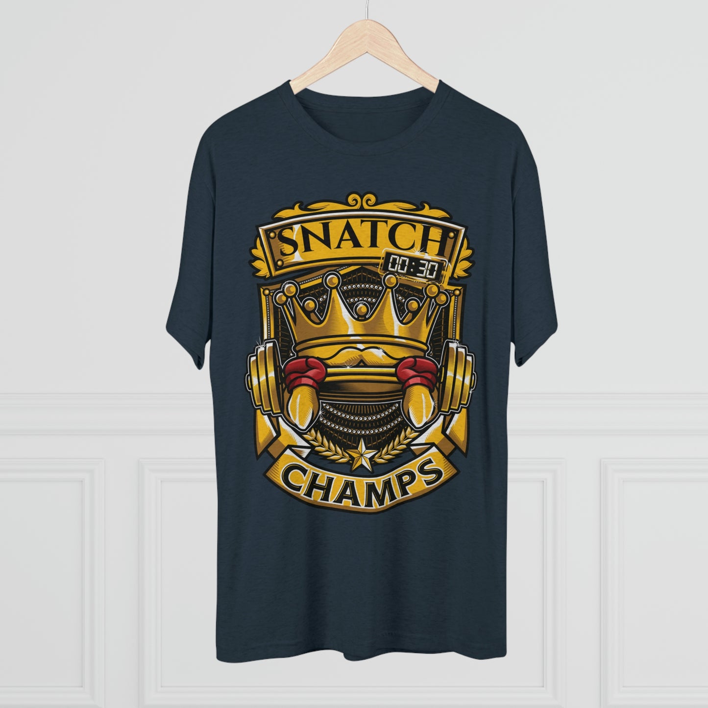 SNATCH CHAMPS - PREMIUM SOFT - Unisex Tri-Blend Crew Tee (Next Level 6010)