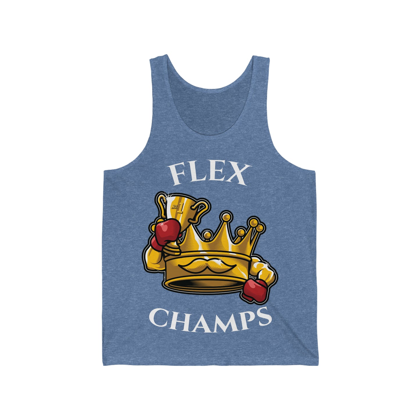 FLEX CHAMPS - PREMIUM SOFT - Unisex Jersey Tank (Bella+Canvas 3480)
