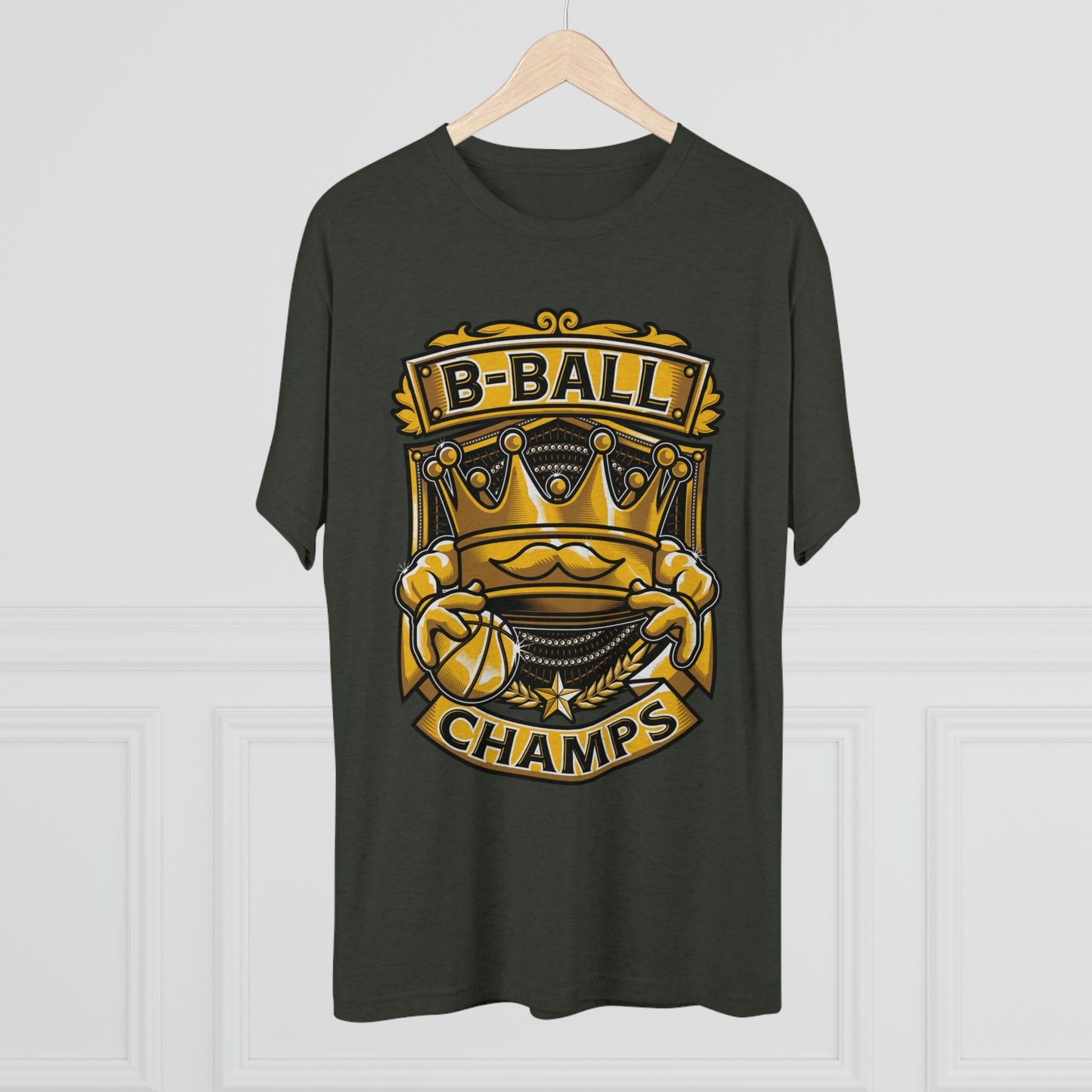 B-BALL CHAMPS - PREMIUM SOFT - Unisex Tri-Blend Crew Tee (Next Level 6010)