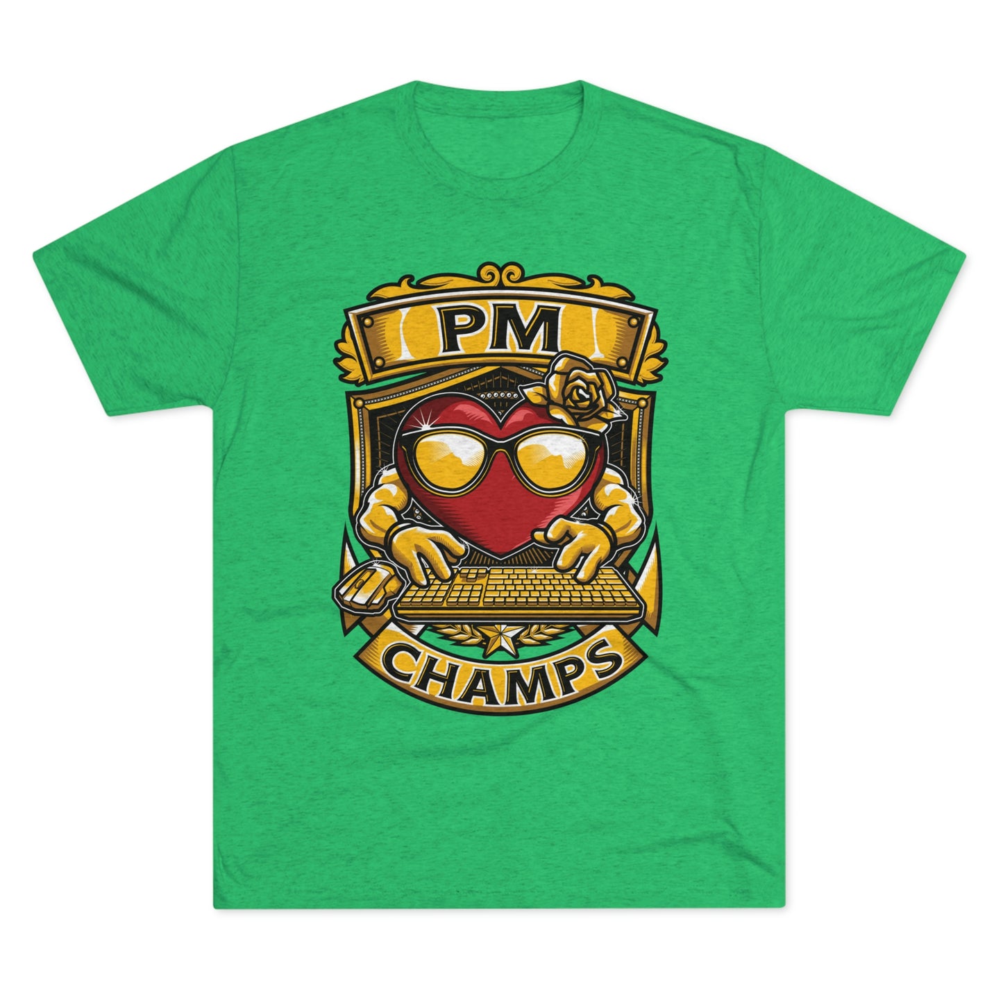 PM CHAMPS - PREMIUM SOFT - Unisex Tri-Blend Crew Tee (Next Level 6010)