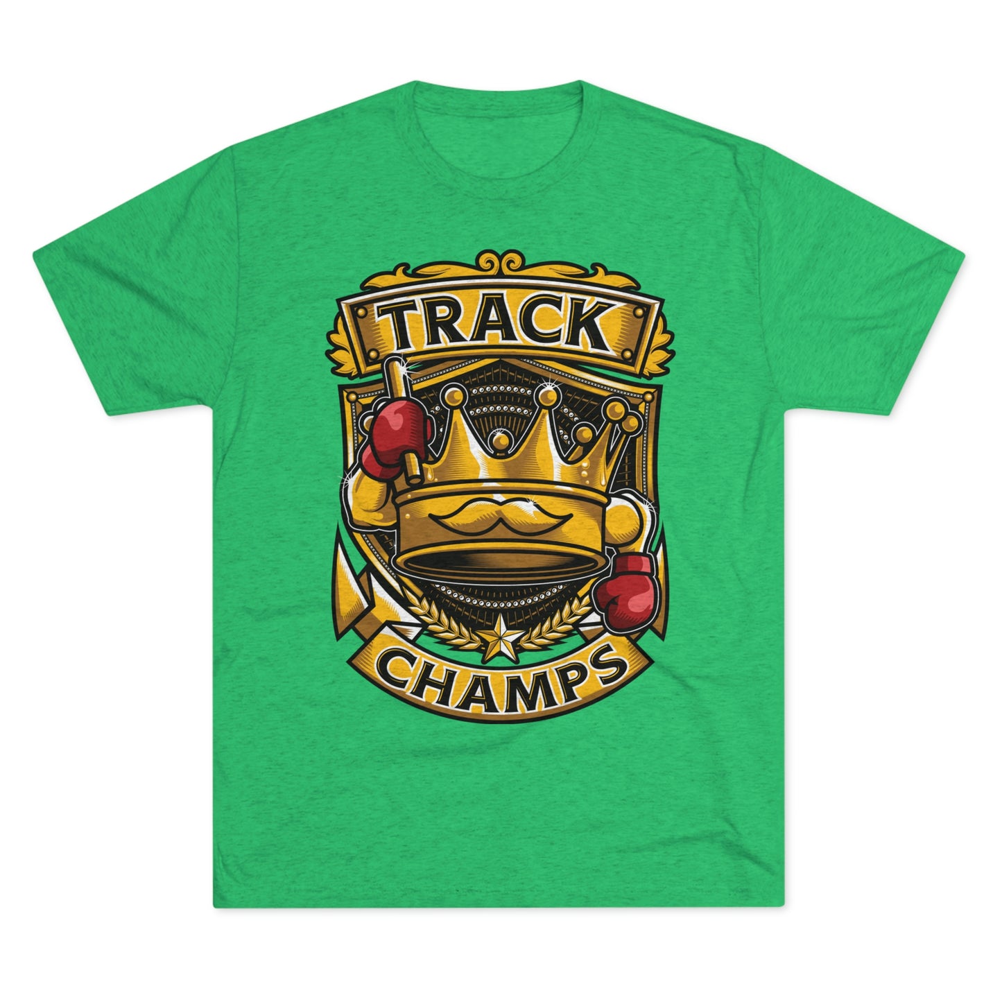 TRACK CHAMPS - PREMIUM SOFT - Unisex Tri-Blend Crew Tee (Next Level 6010)