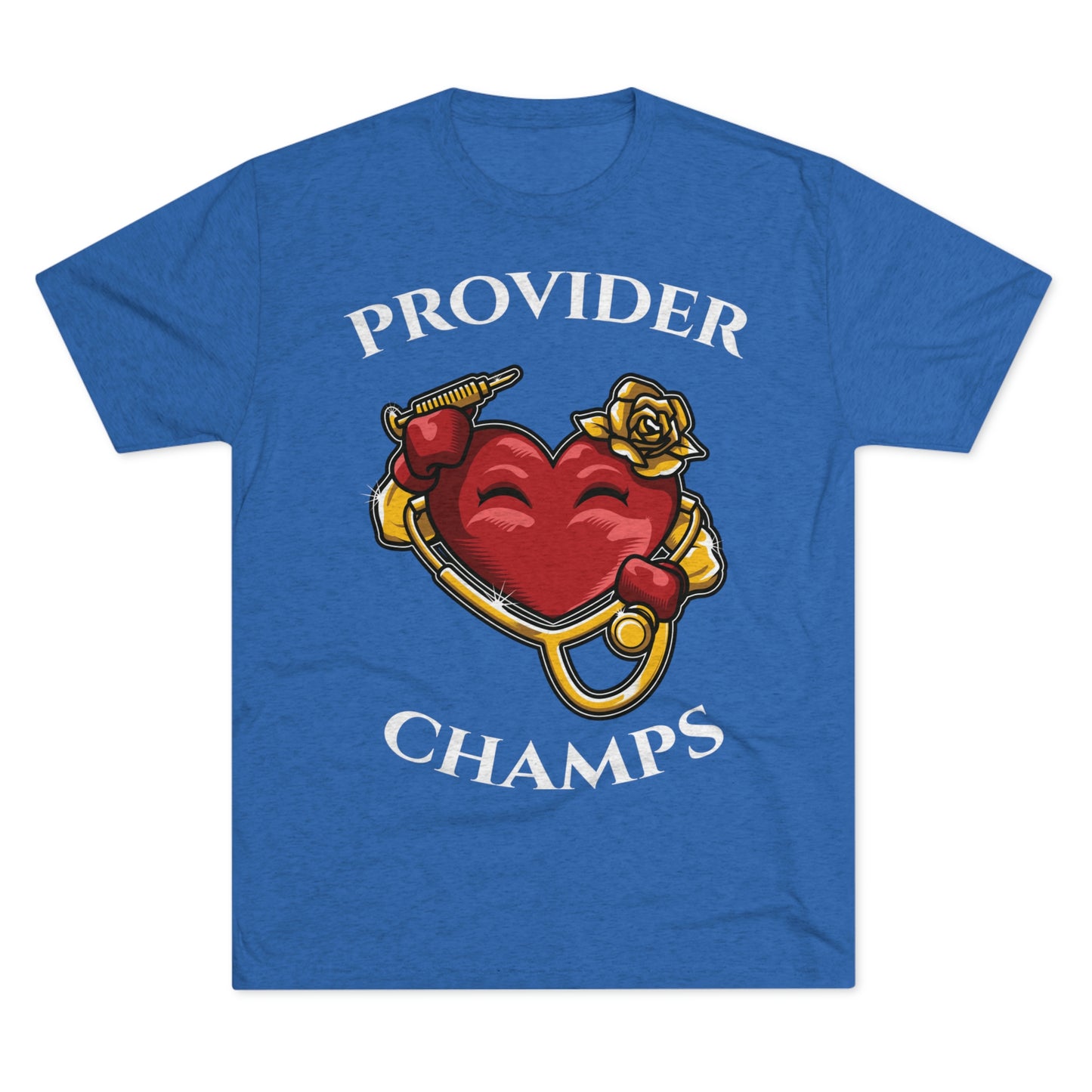 PROVIDER CHAMPS - PREMIUM SOFT - Unisex Tri-Blend Crew Tee (Next Level 6010)