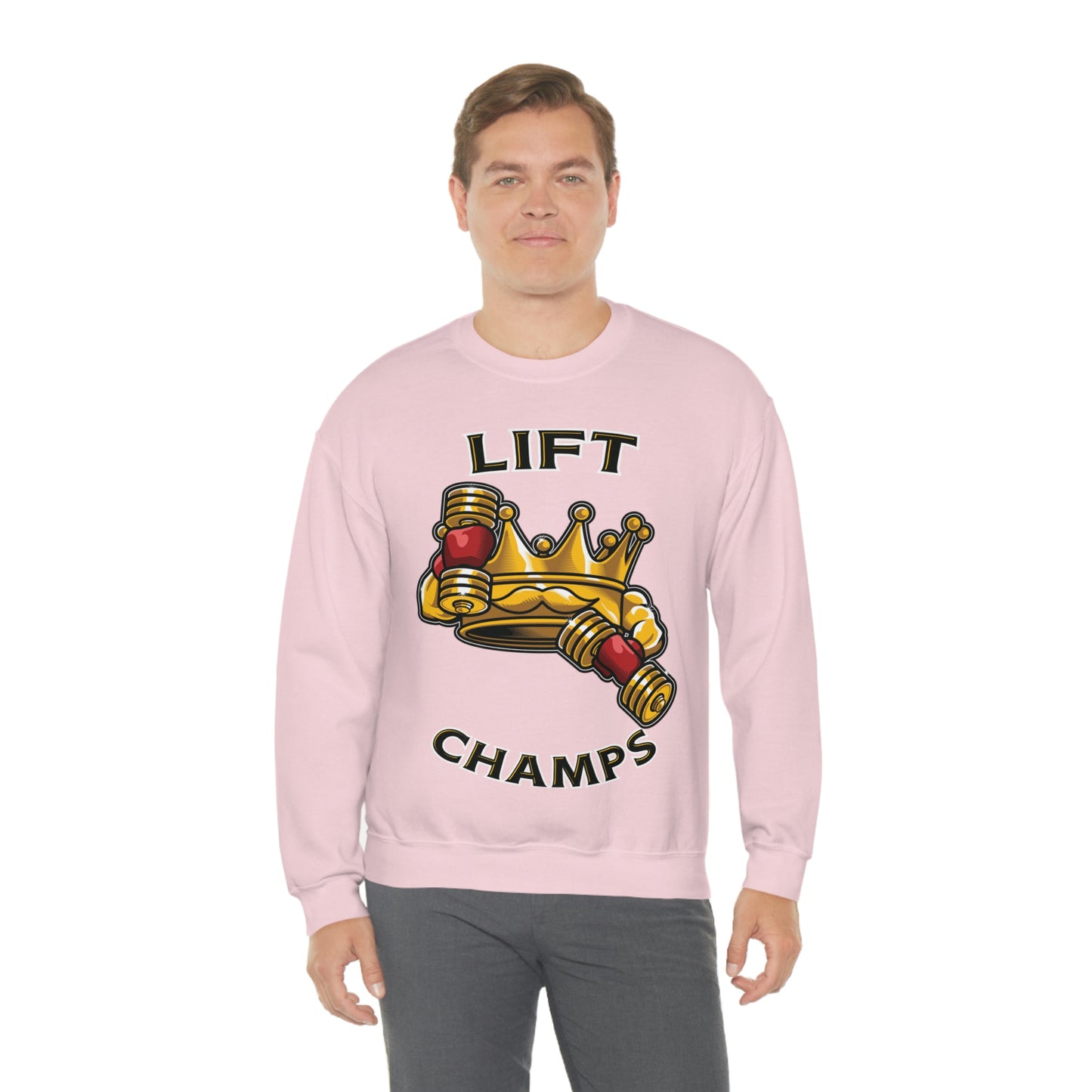 Lift Champs! - Unisex Heavy Blend™ Crewneck Sweatshirt