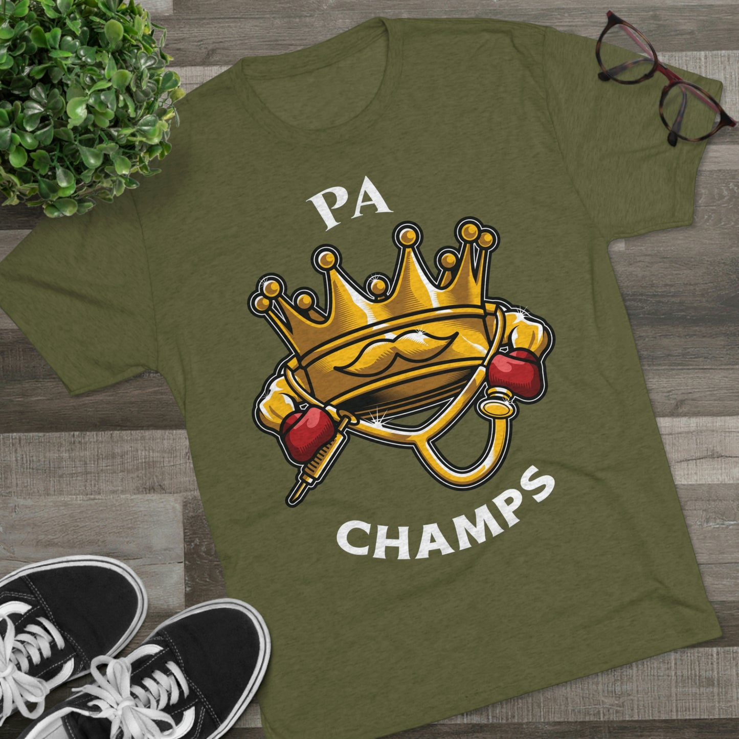 PA CHAMPS - PREMIUM SOFT - Unisex Tri-Blend Crew Tee (Next Level 6010)