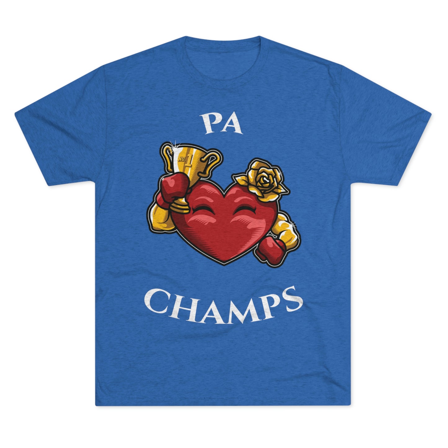 PA CHAMPS (Alternate Logo) - PREMIUM SOFT - Unisex Tri-Blend Crew Tee (Next Level 6010)