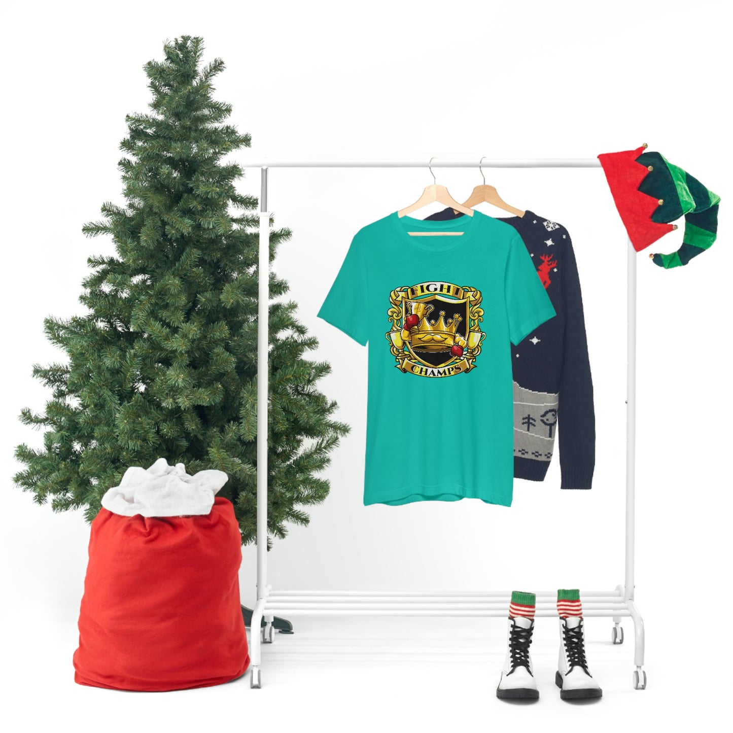 Fight Champs! Unisex Jersey Short Sleeve Tee (Bella+Canvas)