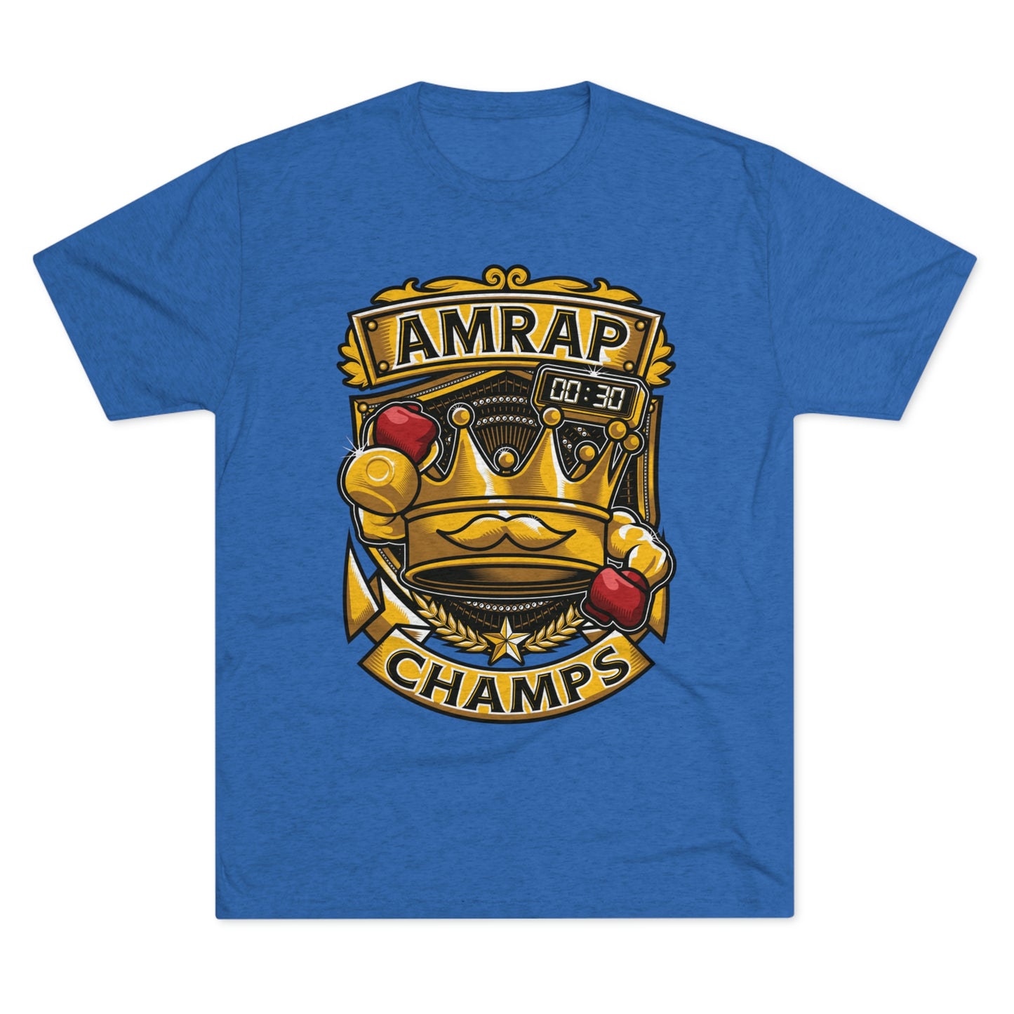 AMRAP CHAMPS - PREMIUM SOFT - Unisex Tri-Blend Crew Tee (Next Level 6010)
