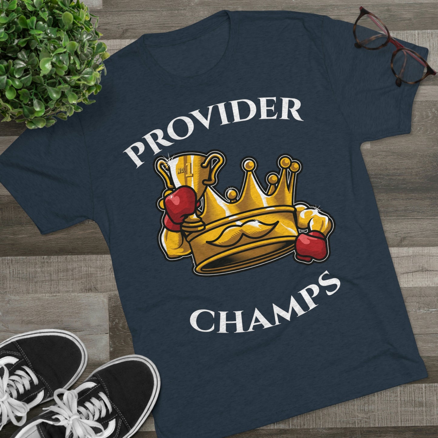 PROVIDER CHAMPS (Alternate Design) - PREMIUM SOFT - Unisex Tri-Blend Crew Tee (Next Level 6010)