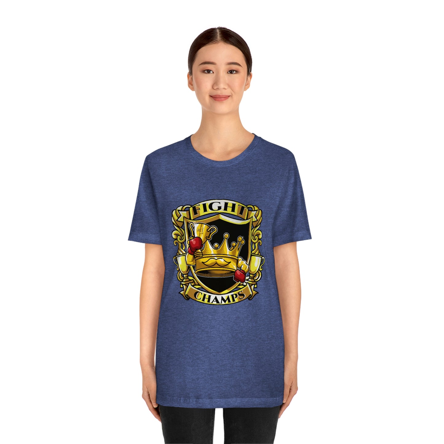Fight Champs! Unisex Jersey Short Sleeve Tee (Bella+Canvas)