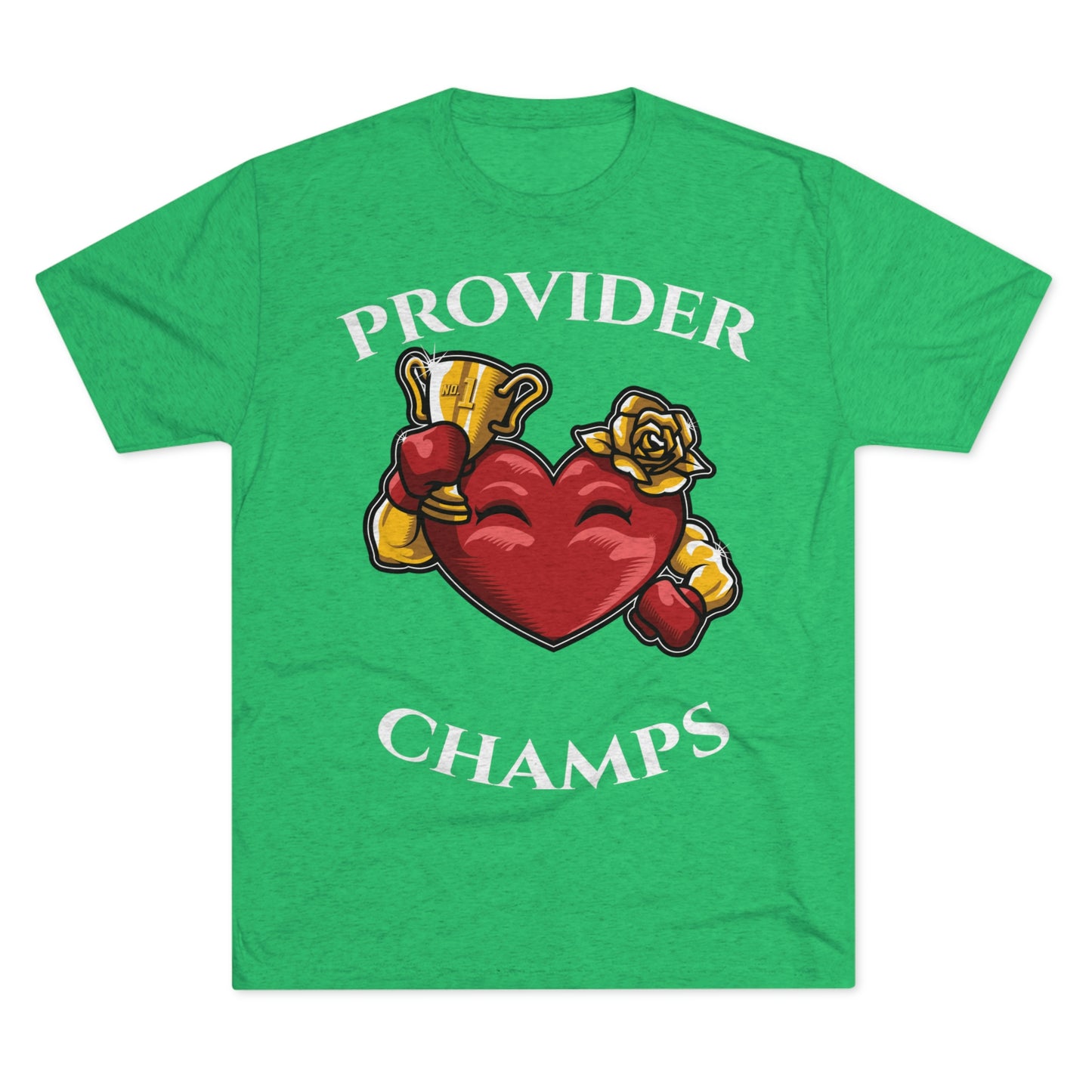 PROVIDER CHAMPS (Alternate Logo) - PREMIUM SOFT - Unisex Tri-Blend Crew Tee (Next Level 6010)