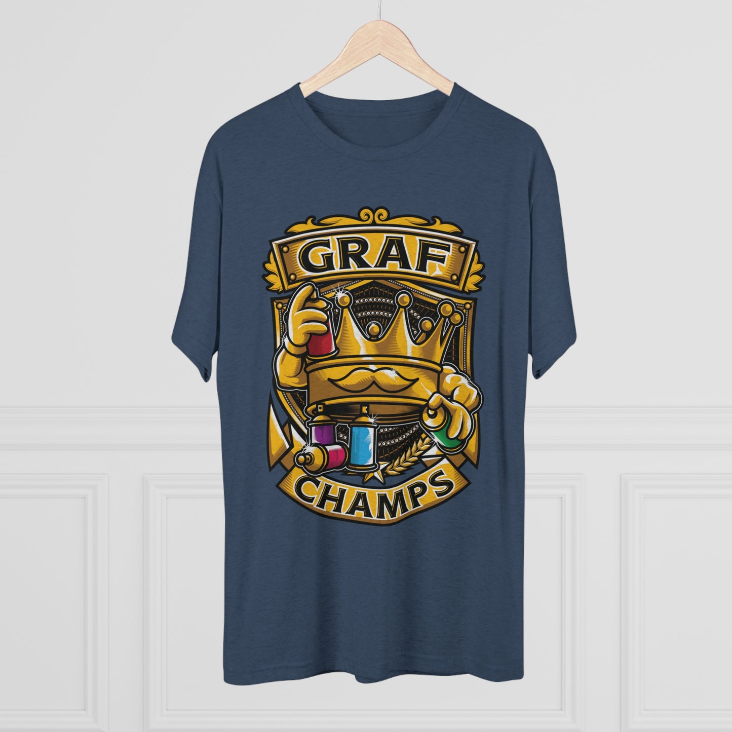 GRAF CHAMPS - PREMIUM SOFT - Unisex Tri-Blend Crew Tee (Next Level 6010)