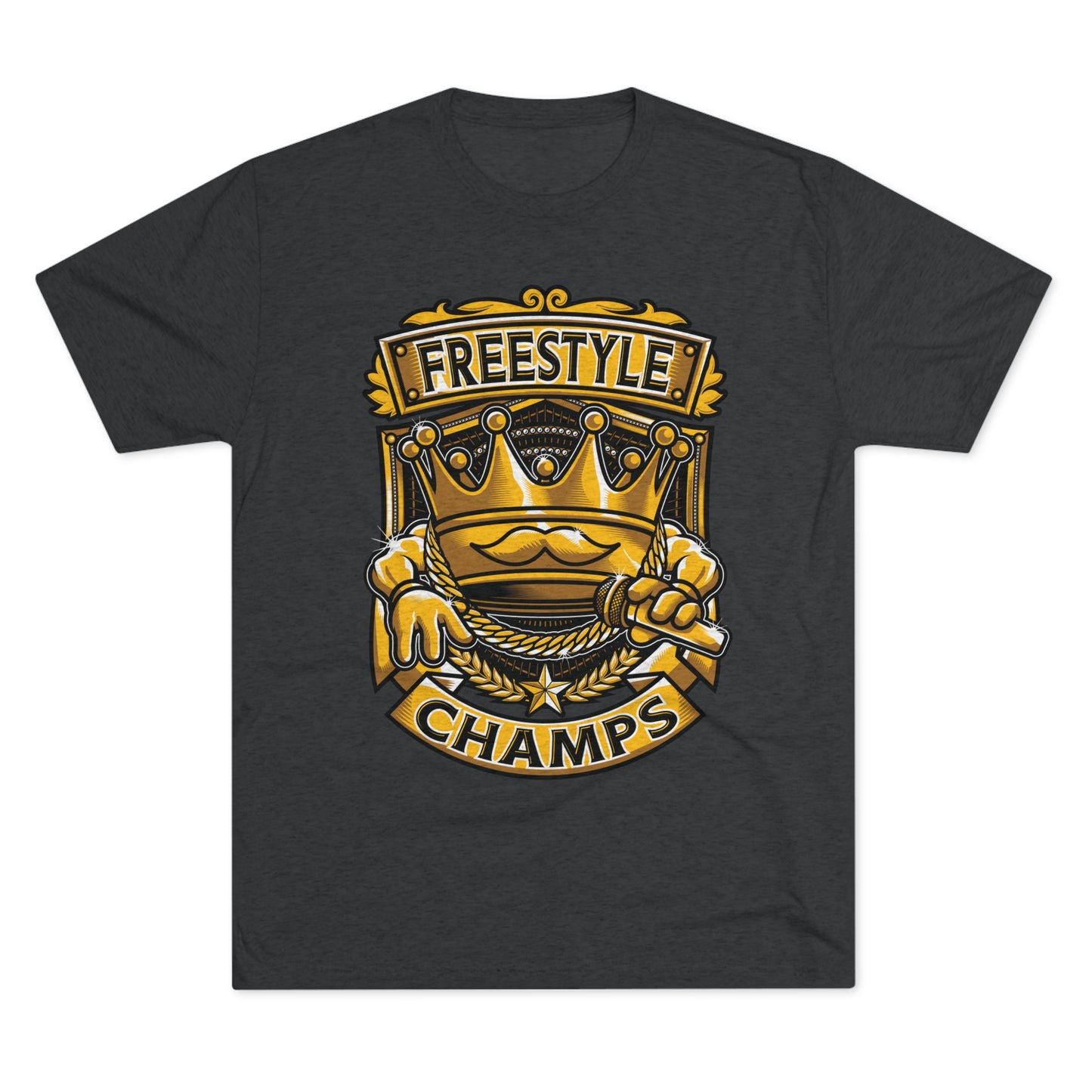 FREESTYLE CHAMPS - PREMIUM SOFT - Unisex Tri-Blend Crew Tee (Next Level 6010)