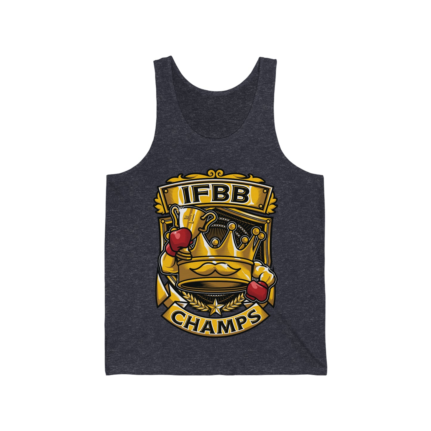 IFBB CHAMPS - PREMIUM SOFT - Unisex Jersey Tank (Bella+Canvas 3480)