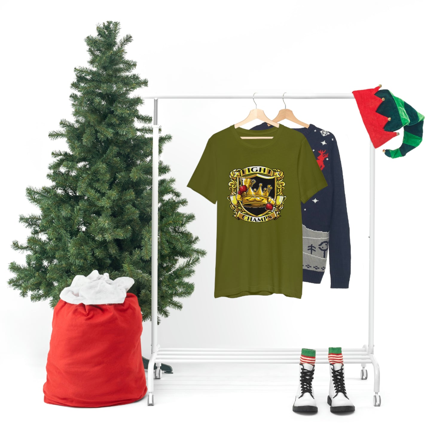 Fight Champs! Unisex Jersey Short Sleeve Tee (Bella+Canvas)