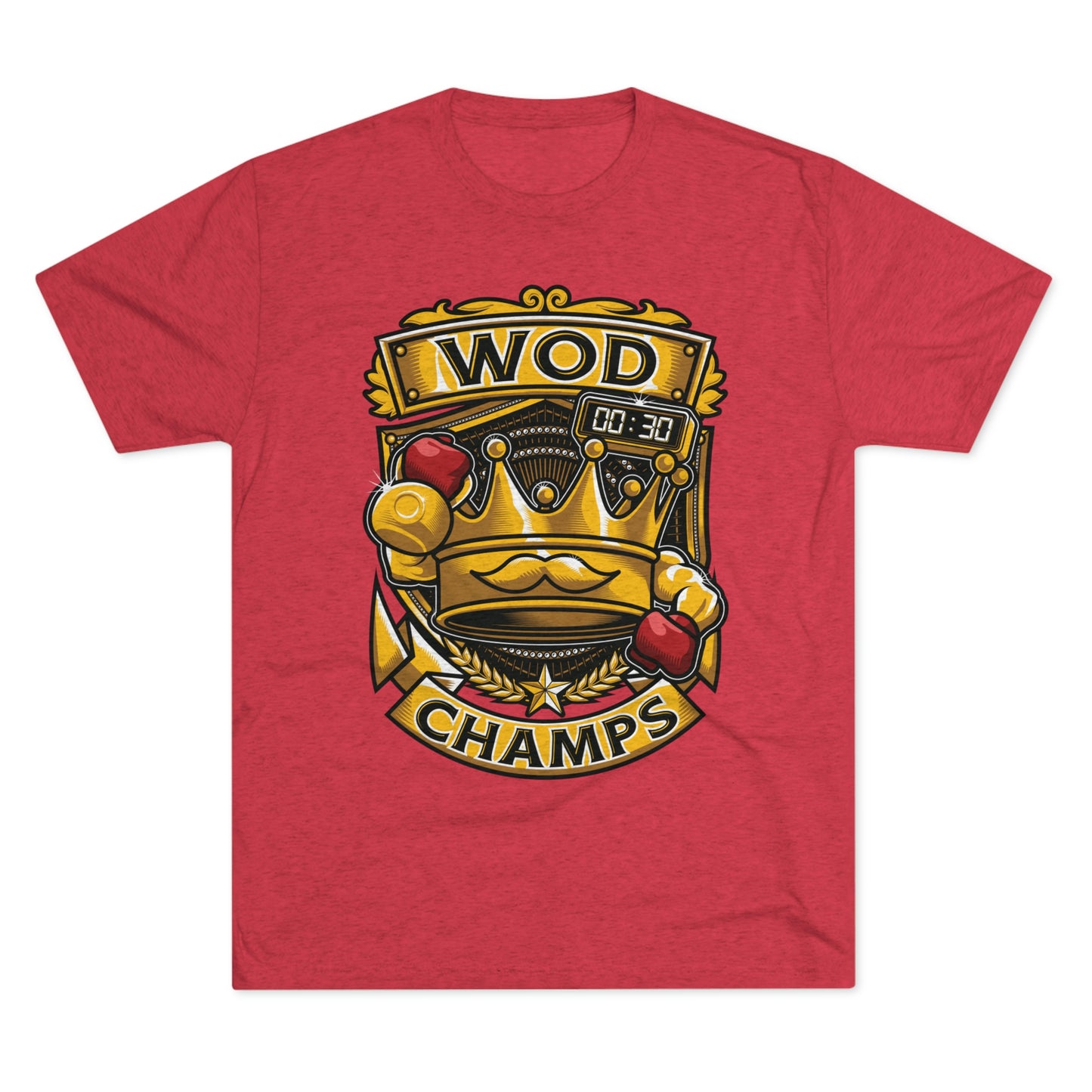 WOD CHAMPS - PREMIUM SOFT - Unisex Tri-Blend Crew Tee (Next Level 6010)