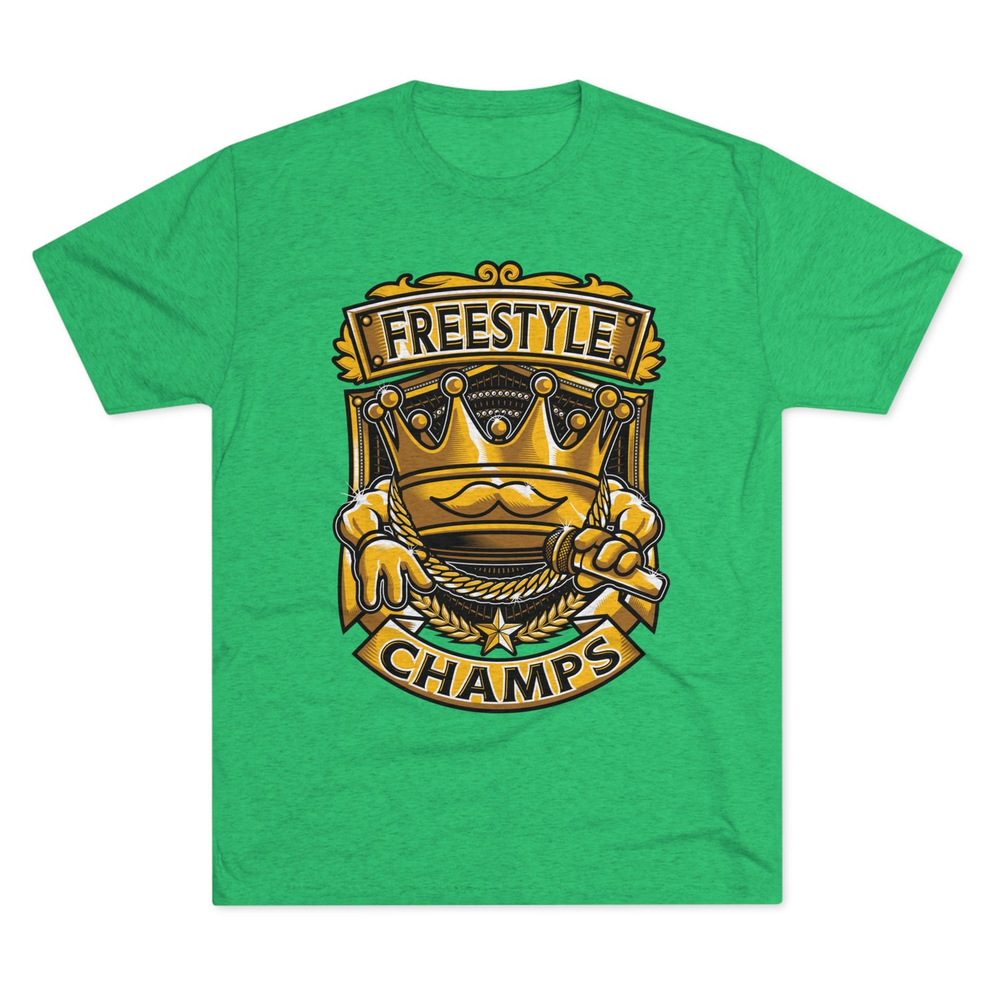 FREESTYLE CHAMPS - PREMIUM SOFT - Unisex Tri-Blend Crew Tee (Next Level 6010)
