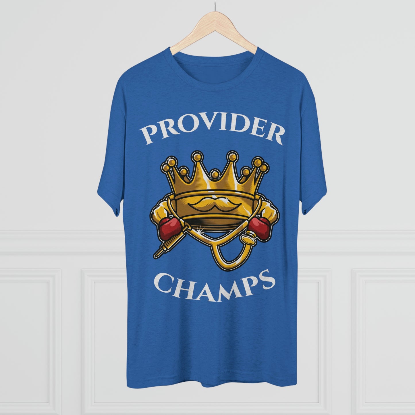 PROVIDER CHAMPS - PREMIUM SOFT - Unisex Tri-Blend Crew Tee (Next Level 6010)