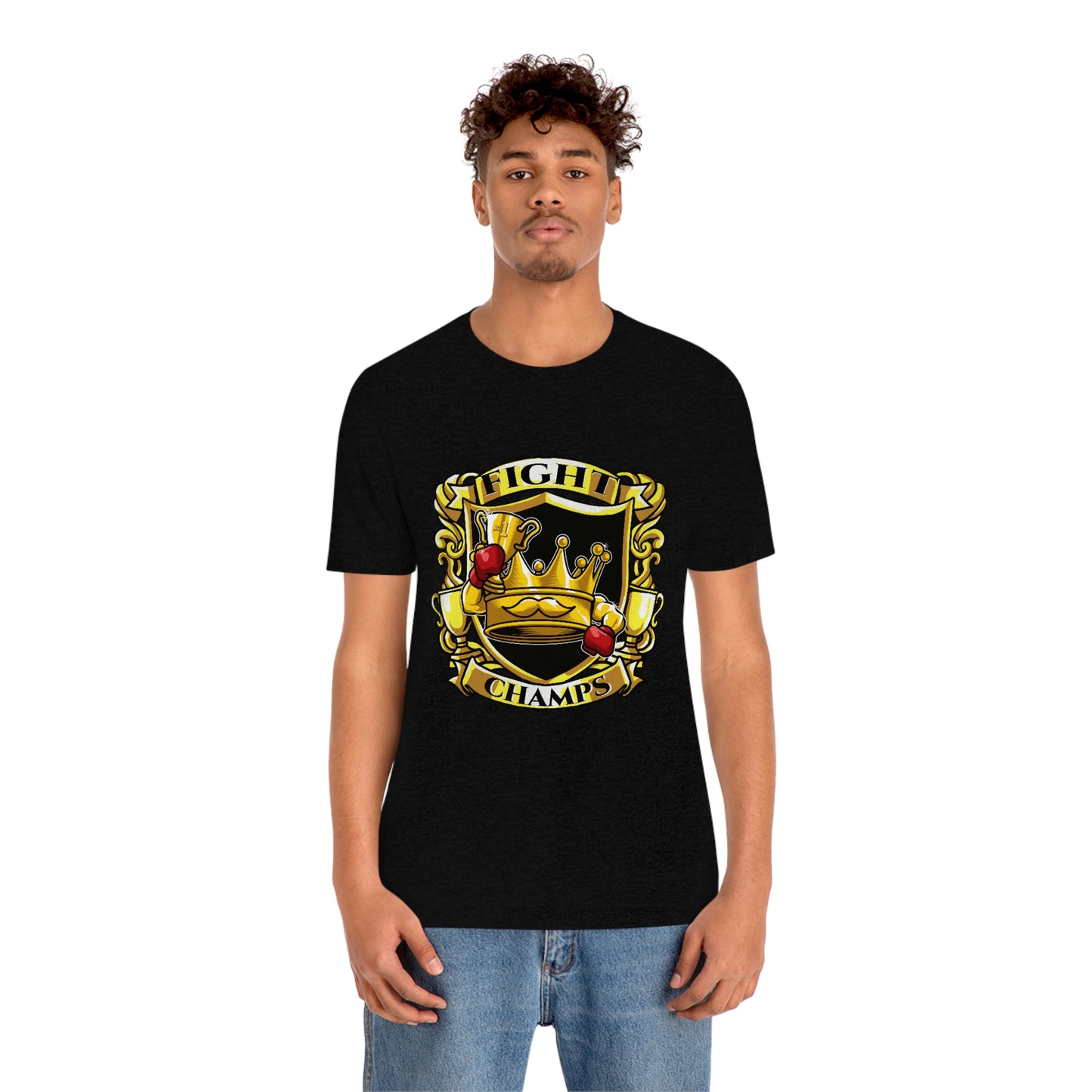 Fight Champs! Unisex Jersey Short Sleeve Tee (Bella+Canvas)
